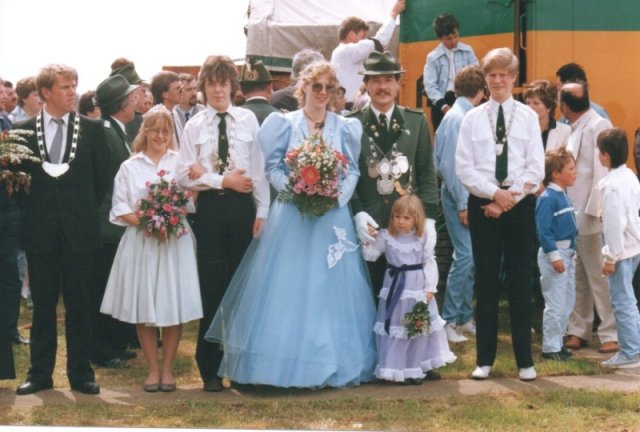 1985 Majestäten beim Festzug